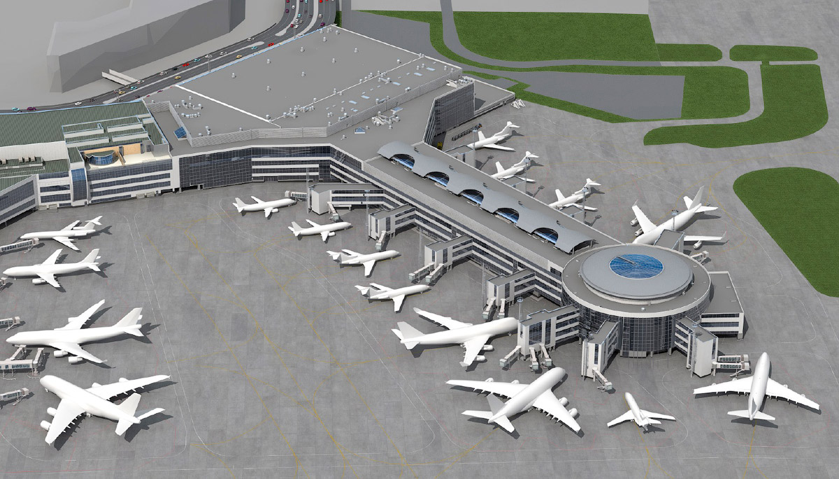 терминалы в аэропорту домодедово