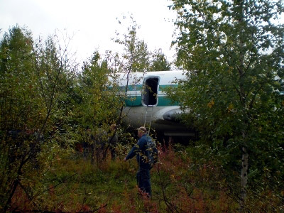 В Коми совершил аварийную посадку самолет Ту-154М