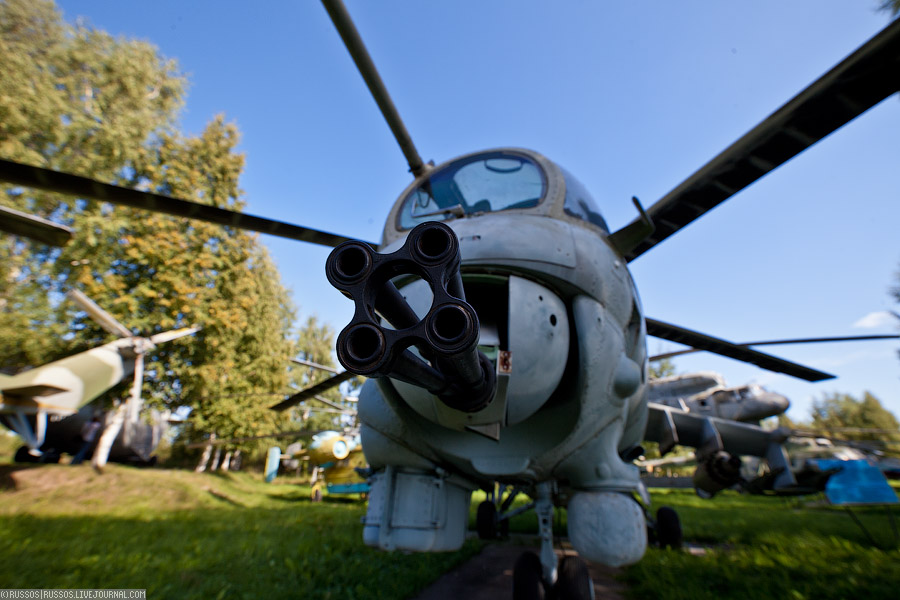 Музей вертолетов 344 центра боевого применения и переучивания в Торжке (c) Russos, 2010