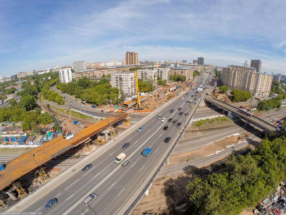 Реконструкция Волоколамского шоссе. 
