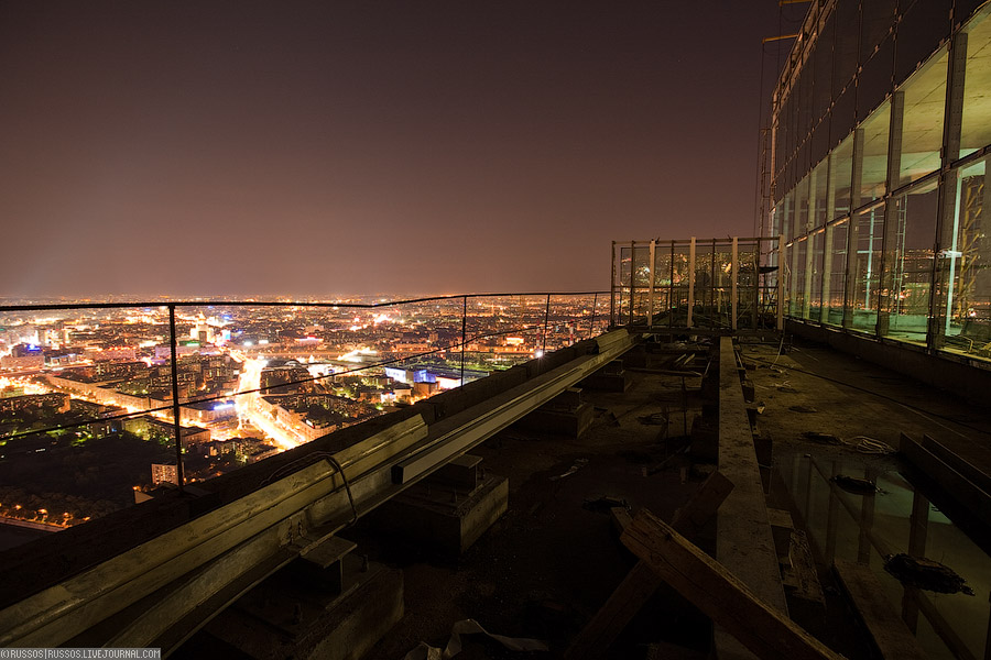 Закат над городом (c) Russos, 2009