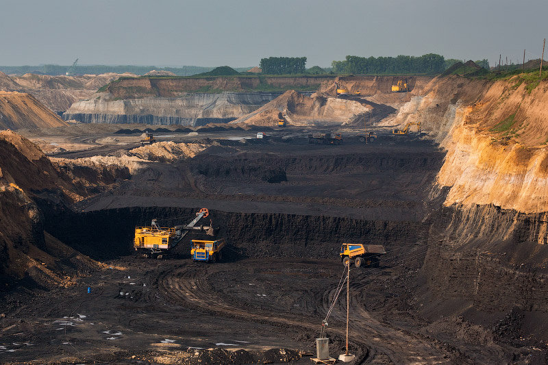 Русский Уголь | Переясловский разрез — как добывают энергетический уголь?