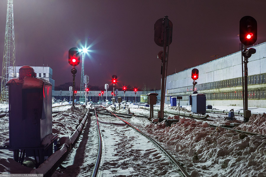 Тоннели около станции метро «Черкизовская»