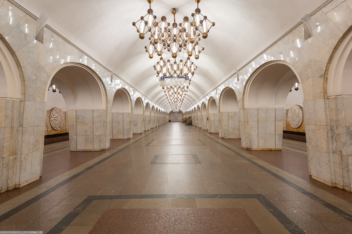 Съемки в Московском метрополитене 