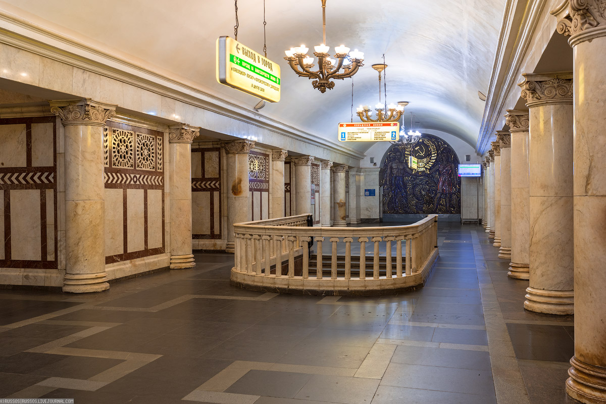 Съемки в Московском метрополитене 