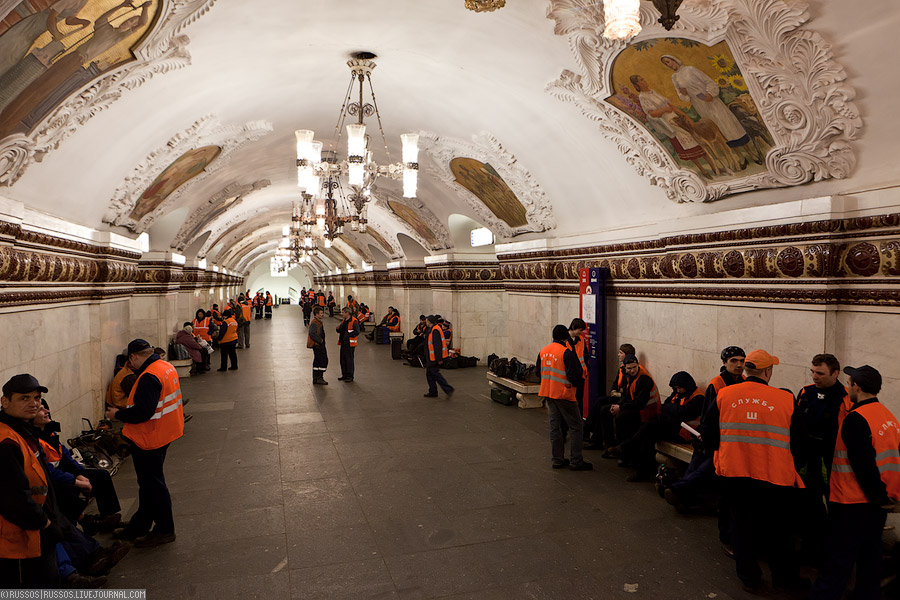 Line 3. Station 'Kievskaya'. ©Photo A.Povov, 2010