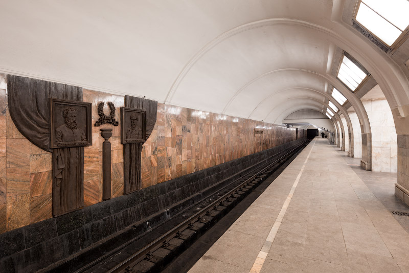 План станции метро третьяковская