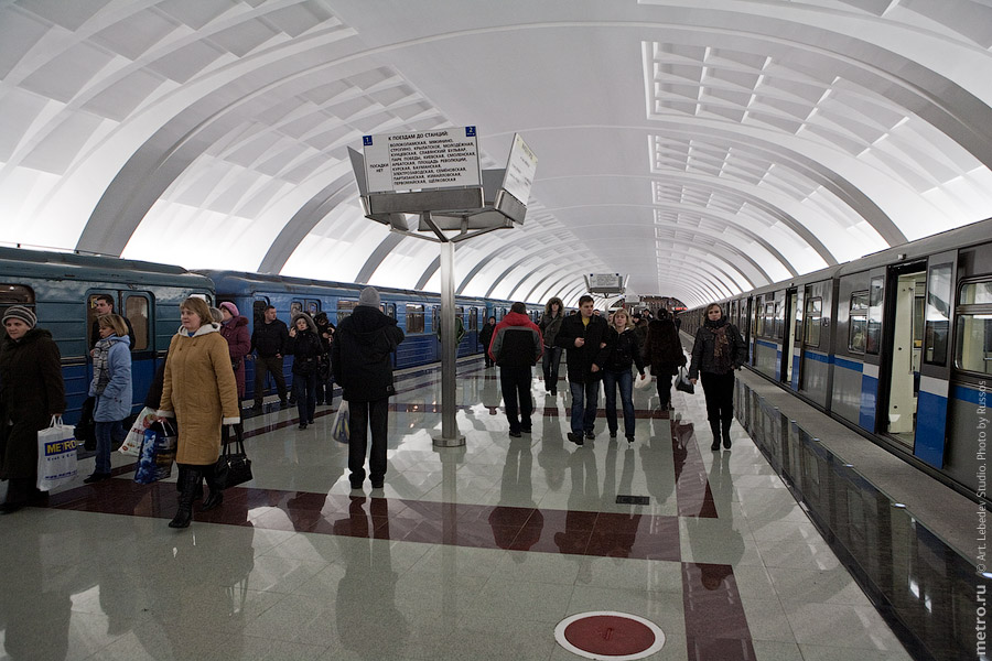 Митинский участок, пуск (c) www.metro.ru, Russos, 2009