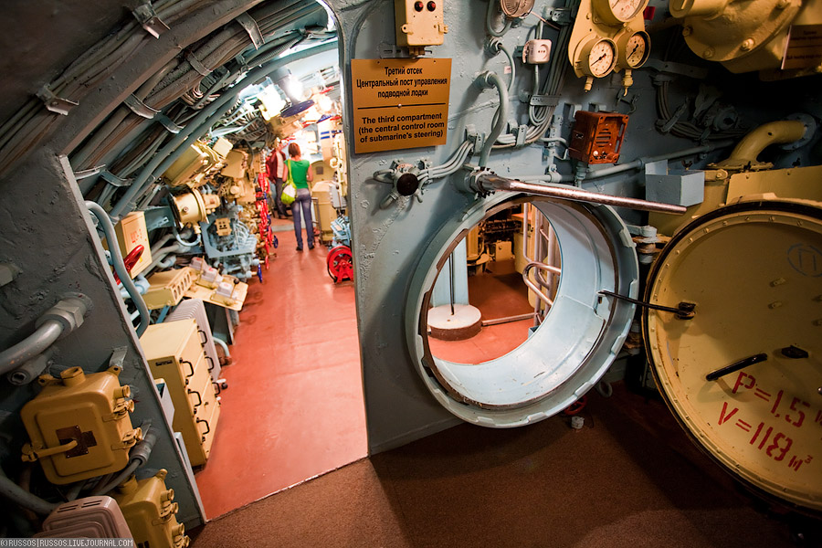 Музей «Подводная лодка Б-440» в Вытегре (c) Russos, 2009