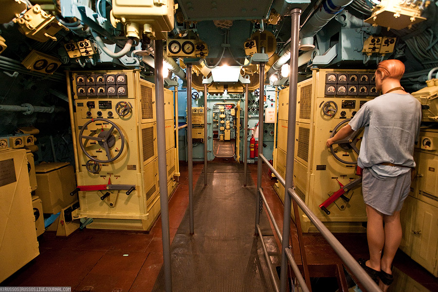 Музей «Подводная лодка Б-440» в Вытегре (c) Russos, 2009