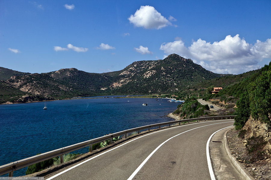 Дороги в Сардинии