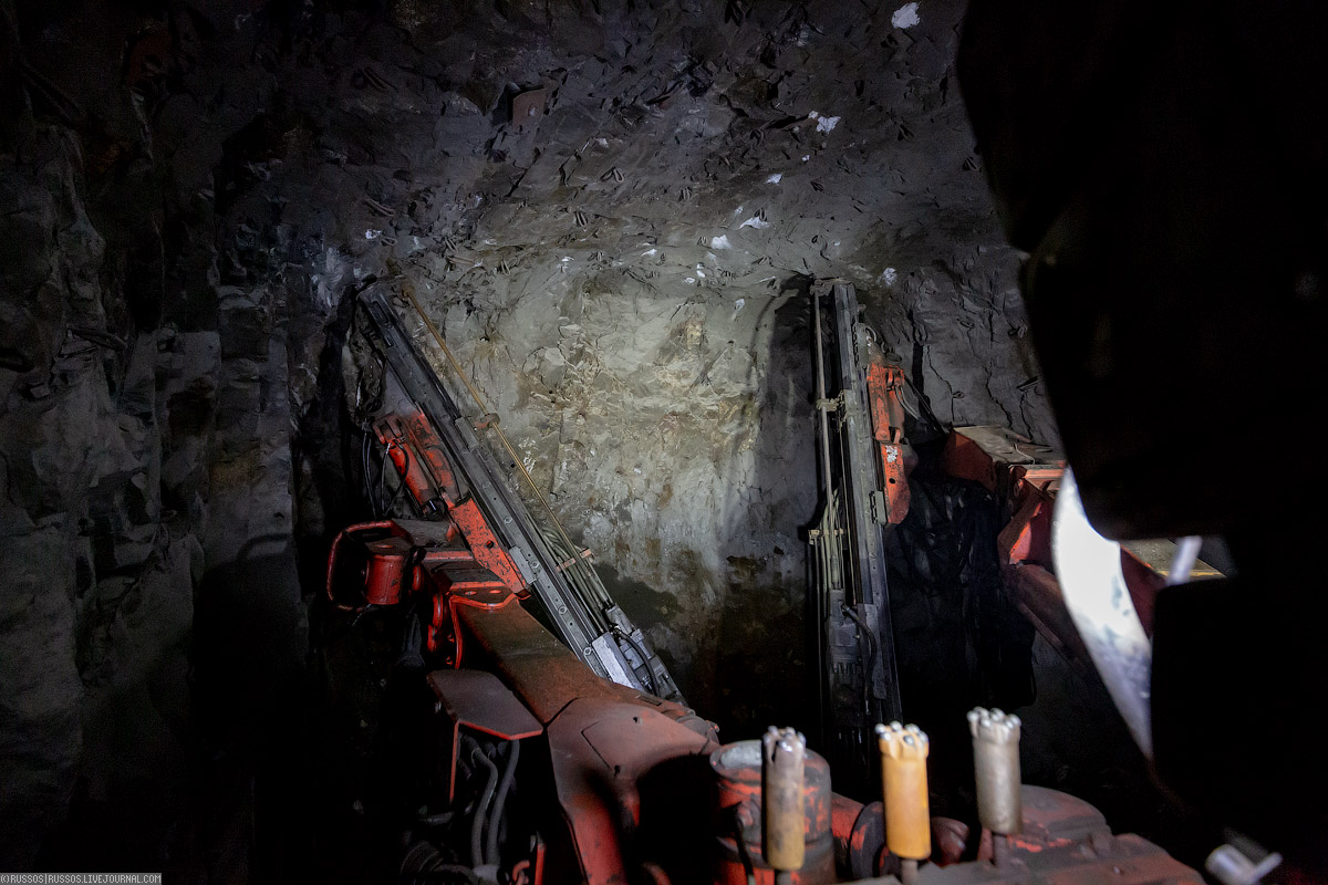 Норникель — рудник «Таймырский». рудник, рудника, метров, города, «Таймырский», очень, месторождения, компании, фотографии, руднике, Талнах, стволу, сразу, «Октябрьский», копры, шахте, подземных, выработок, только, подземной