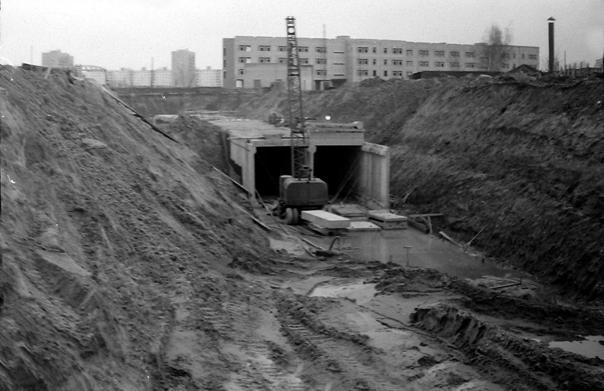 Строительство перегона между станциями «Бабушкинская» — «Медведково» 