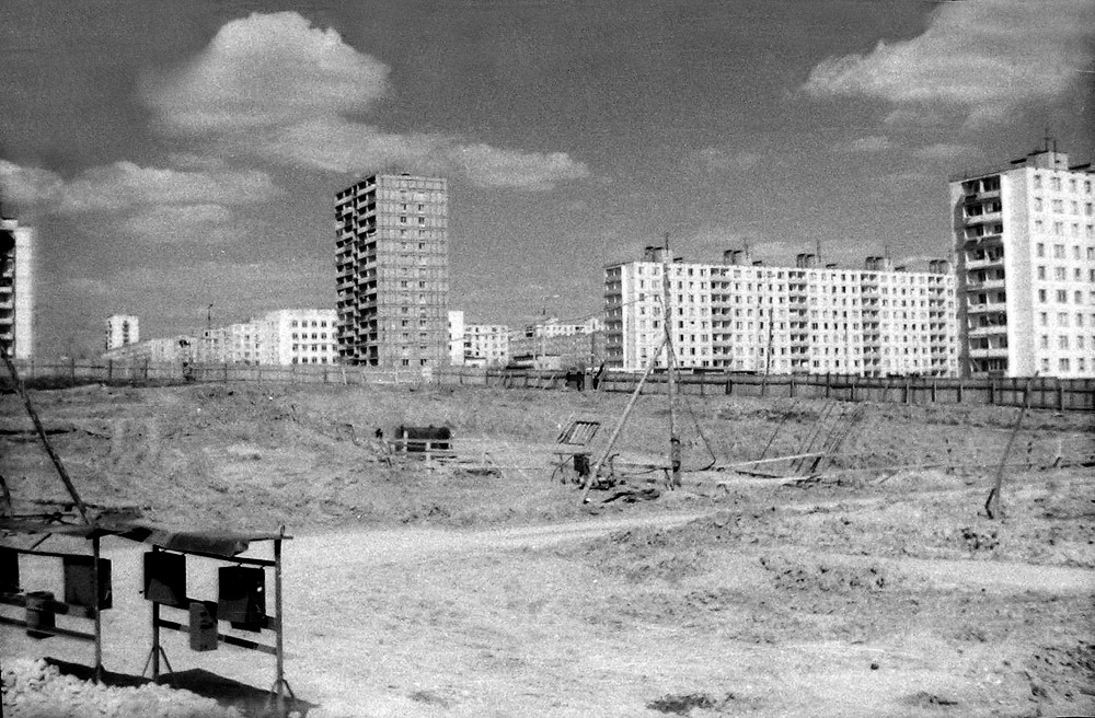 В 1974 началась стройка. Северное Медведково СССР. Медведково 1970. Медведково 80-х. Медведково 1975.