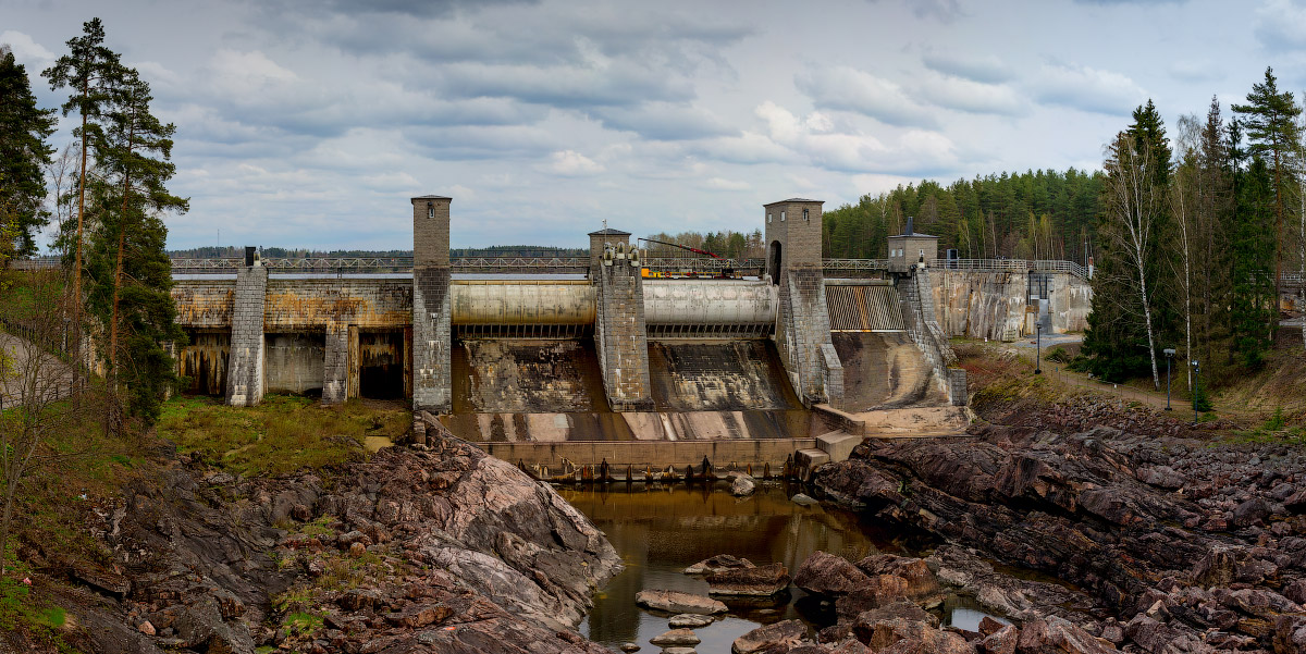 Финляндия | ГЭС Иматра посмотреть, плотины, можно, водопад, когда, водопада, станция, Когдато, которую, ручья, Вуокса, ежедневно, понял, момент, плотина, протяжении, километров, включают, очень, славится